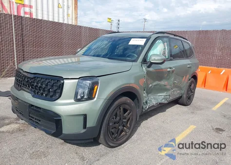 2025 Kia Telluride Ex X-Line из США, поврежденный, VIN 5XYP3DGC0SG606442